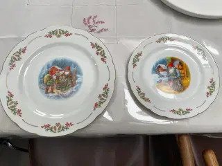 Firkløver classic tallerkener