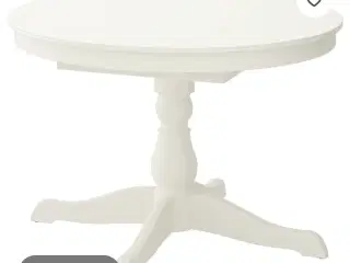 Hvidt rundt bord fra ikea 