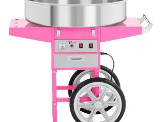 Candyfloss-maskine med vogn – 72 cm