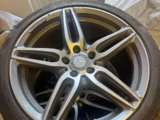 19” AMG Fælge med vinterdæk