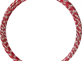 Rød Bonzaitråd 2 mm, Diamond-Cut, 7 meter