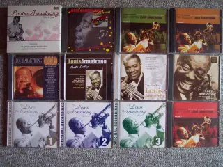 .LOUIS ARMSTRONG CDer sælges stykvis              