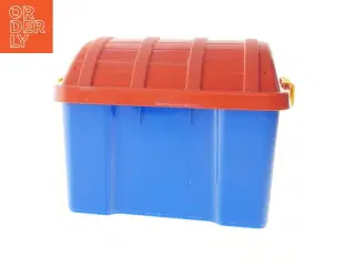 Farverig opbevaringsboks (str. 38,5x29x31,5 cm)
