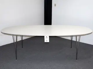  Piet Hein bord Super-Ellipse L 240cm B 120cm H 72