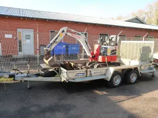 Maskintrailer VARIANT 3518M4 - 3500kg