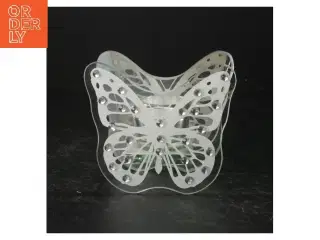 Glas fyrfadslys holder