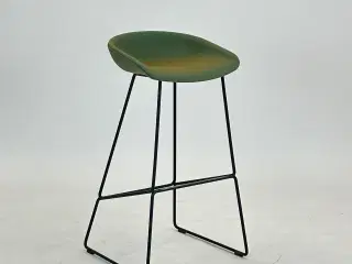 HAY About A Stool - AAS 38 Barstol Grøn/Gul