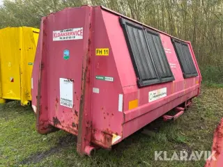 Miljøcontainer Miljø-Art 4000 type L 3/3 mm