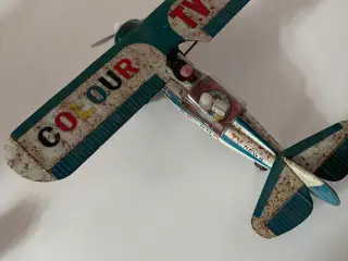 Antik legetøjs flyvemaskine 