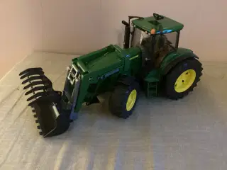 Bruder traktor med frontlæsser