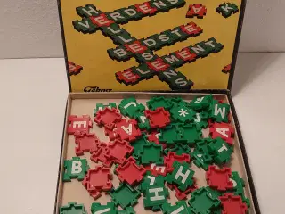 Tekno kryds og tværs spil fra ca. 1970. Komplet