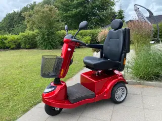 El scooter kun kørt 5 km