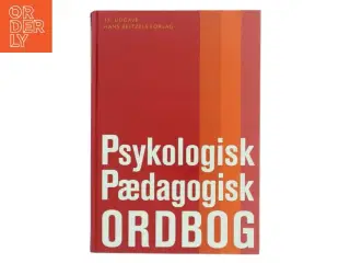 Psykologisk-pædagogisk ordbog (Bog)