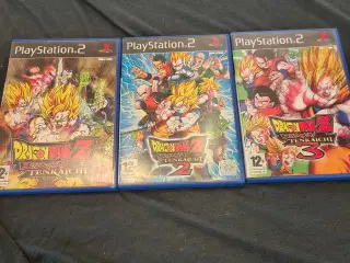 Dragon Ball Z: Budokai Tenkaichi 1-3 trilogi (PS2)