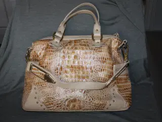 Taske med krokodille-look fra Gilda Tonelli