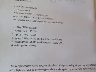 Retskrivnings-ordbogen  Dansk Sprognævn