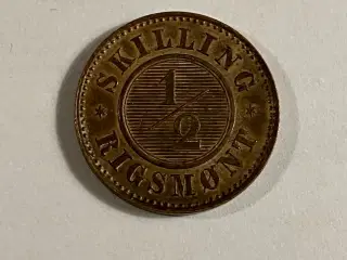 1/2 Skilling 1868 Danmark