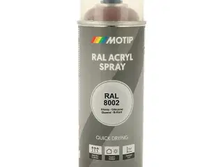 Motip Ral 8002 high gloss signal brown