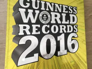 Guiness Rekord bog 2016