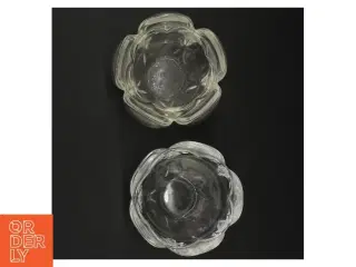 Glas lysestager (str. 8 x 12 cm)