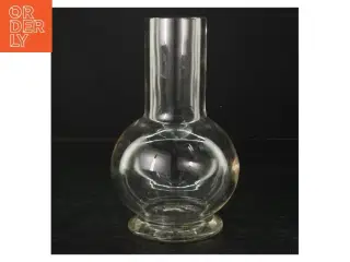 Glasvase (str. H. 19,5 cm)
