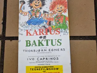 Karius og Baktus VHS Retro Film