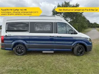 2025 - Eriba Car 600 Deep Ocean Blue Aut   Eksklusiv Campervan med automatgear og træk fra Hinshøj Caravan.