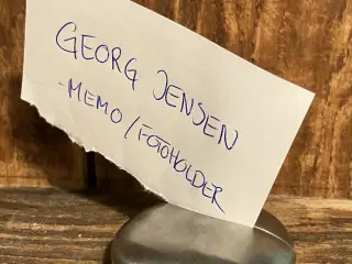 Georg Jensen - note / foto holder