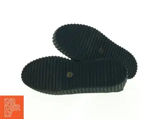 Sorte pelsforede sko med snørebånd fra Nc Footwear (str. 37 )