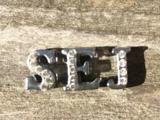 BOGSTAVER med BLING - slide letters
