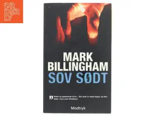Sov sødt af Mark Billingham (Bog)