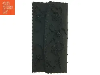 Sort dekoreret pung