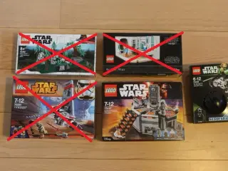 Diverse nye Lego Star Wars sæt