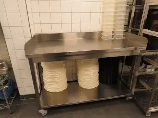 Stålbord på hjul GP PRODUCTION