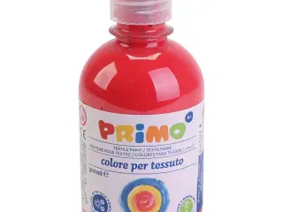 Rød tekstilmaling 300ml - Sikker og hudvenlig