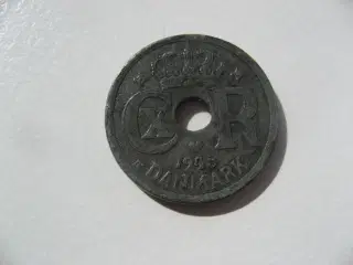 Flot Zink 10 øre 1945, den svære