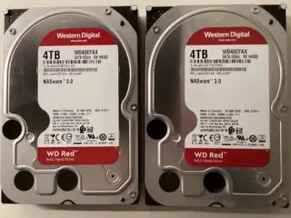 WD NAS harddiske 4TB