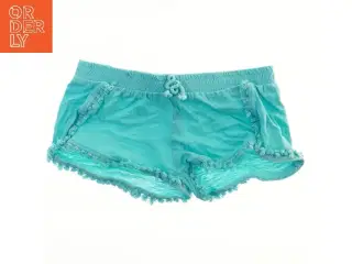 Turkise shorts med elastik og frynsekant fra Jumbo (str. 104)
