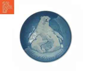B&G Mors Dag 1974 porcelænsplatte fra B&G (str. Ø 15 cm)