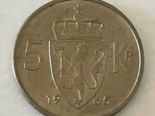 5 Kroner Norge 1965