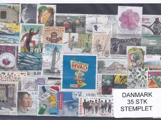 Danmark Samling - 35 Stk. Stemplet/Ustemplet