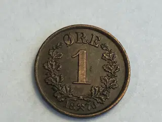 1 øre 1876 Norge