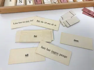 Læse/stavevejledning, vintage sæt