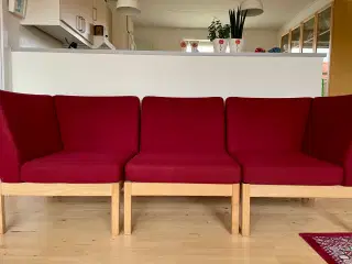 Hans Jørgensen Wegner klassisk modul sofa