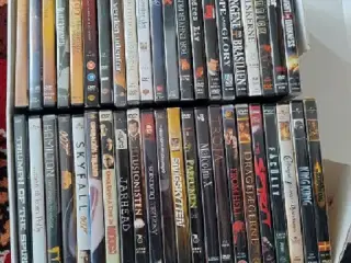 122 dvd i meget fin stand til 5 kr. stk.