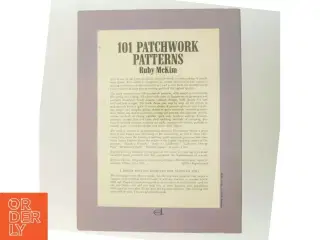 101 Patchwork Patterns af Ruby McKim (Bog)