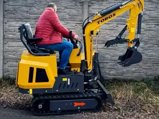 1 Ton Minigraver Udlejes