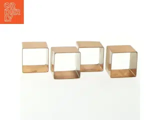 Kobber servietringe fra Palma (str. 5x5 cm)