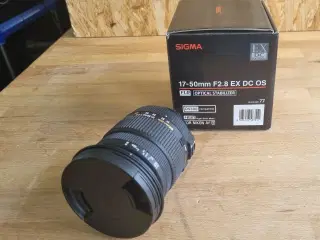 Sigma 17-50mm F2,8 EX DC OS HSM nikon
