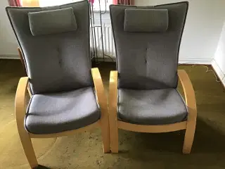 2 Lænestole med vippebeslag sælges prisen er for 1